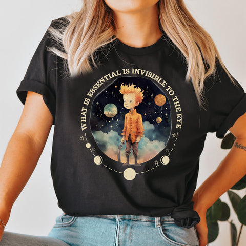 What is essential is invisible to the eye t-shirt | The Little Prince