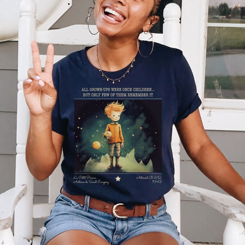 All grown-ups were once children t-shirt | The Little Prince