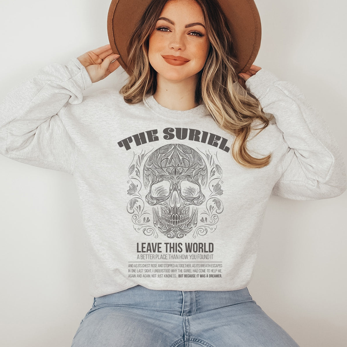 The Suriel - leave this world sweatshirt | Acotar - A Court of Thorn and roses