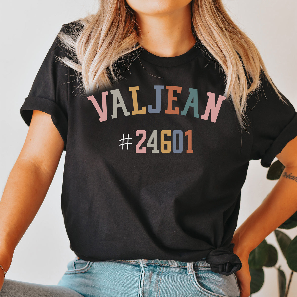 Valjean 324601 t-shirt | Les Miserables