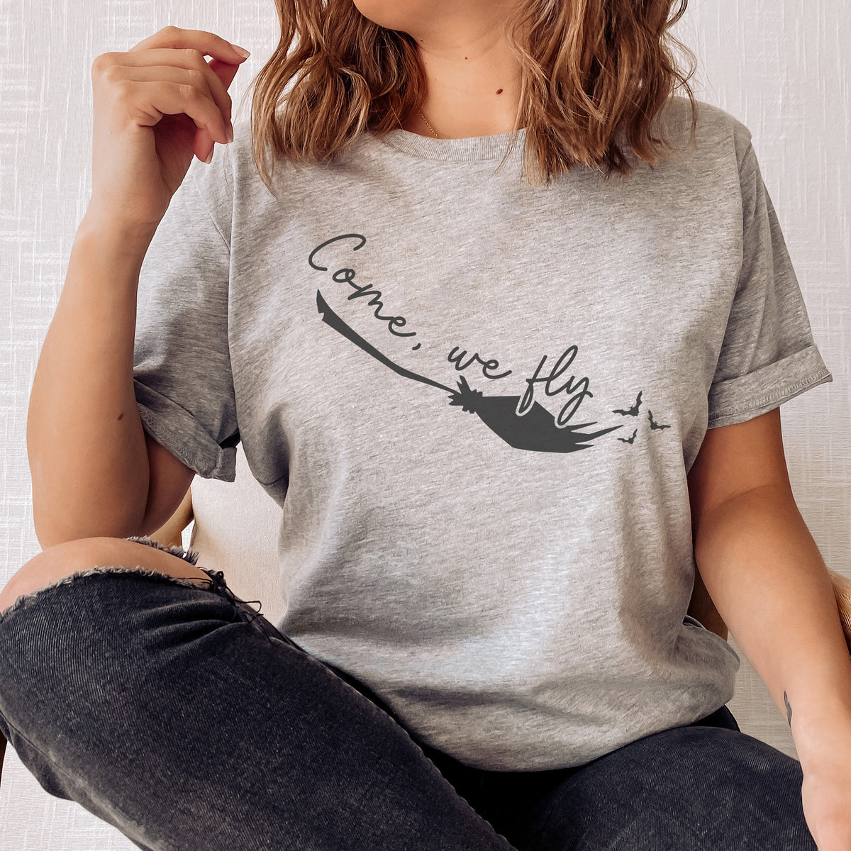 Come we fly t-shirt | Bookish