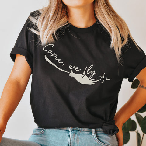 Come we fly t-shirt | Bookish