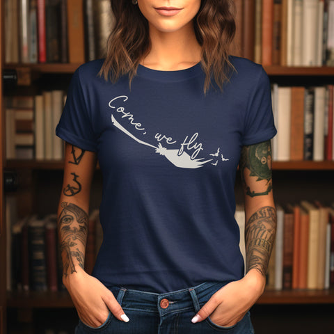 Come we fly t-shirt | Bookish