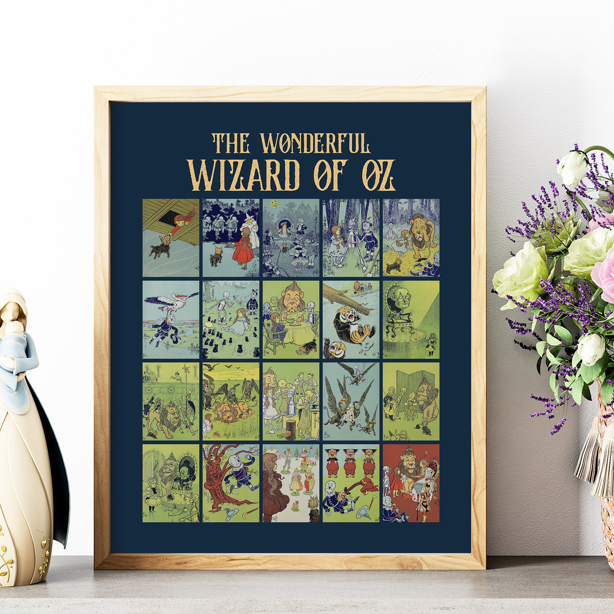 Wizard Of Oz book print | Original Illustration poster