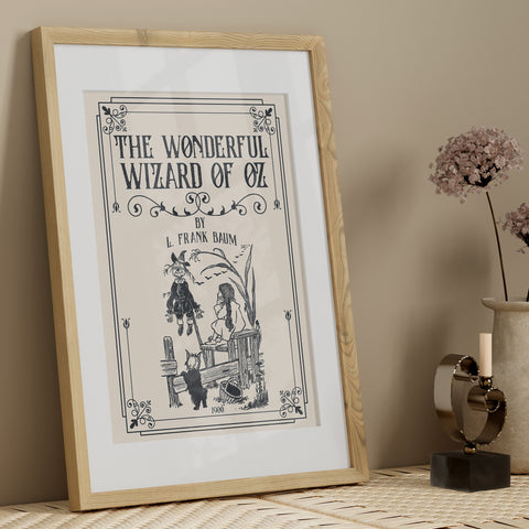 The Wonderful Wizard Of Oz print | Original Illustration poster